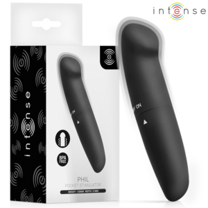 INTENSE - PHIL G-PUNKT-VIBRATOR SCHWARZ 13 CM