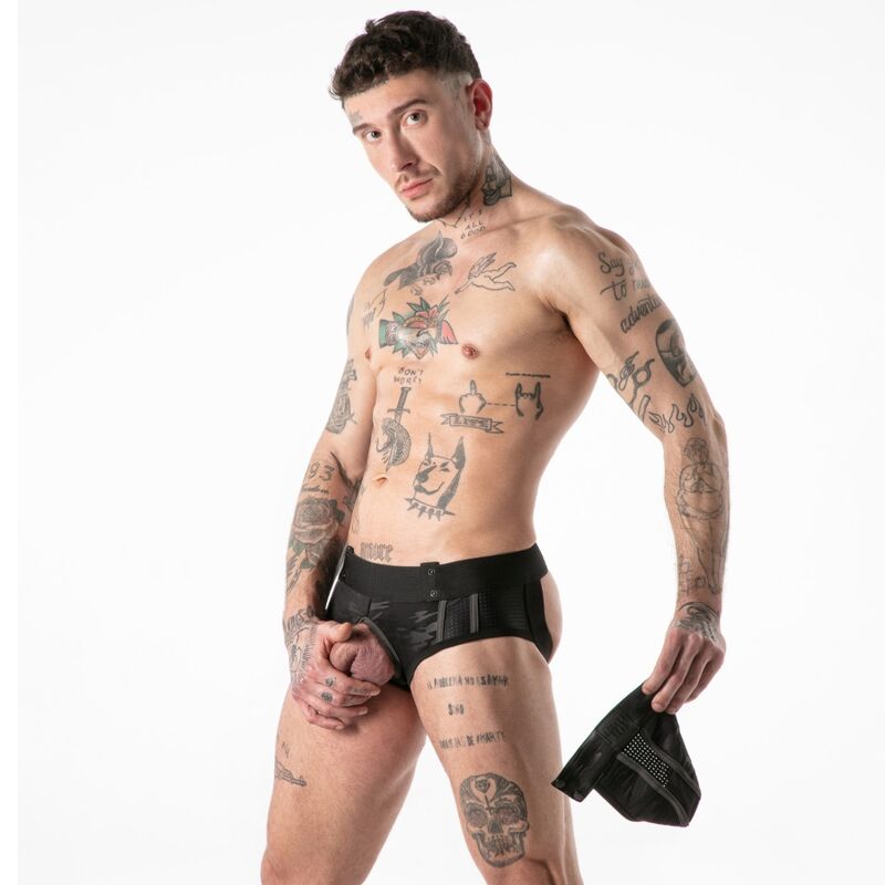 LOCKER GEAR - VOLLSTÄNDIGER MILITÄRZUGRIFF JOCK BRIEF SCHWARZ S