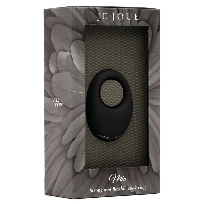 JE JOUE - WIEDERAUFLADBARER SCHWARZER VIBRATOR MIT FERNBEDIENUNG