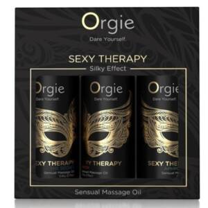 ORGIE - SEXY THERAPY MINI SIZE KOLLEKTION: SENSUELLE MASSAGEÖLE 3 X 30 ML