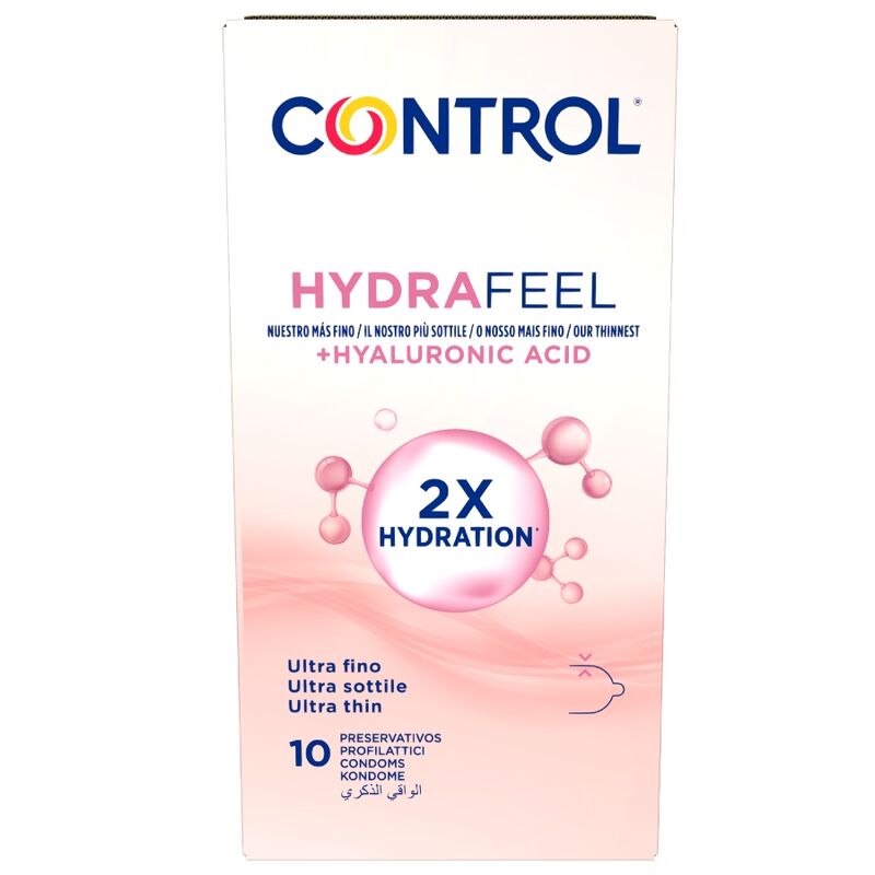 CONTROL - HYDRAFEEL ULTRA THIN KONDOME MIT HYALURONSÄURE 10 STÜCK