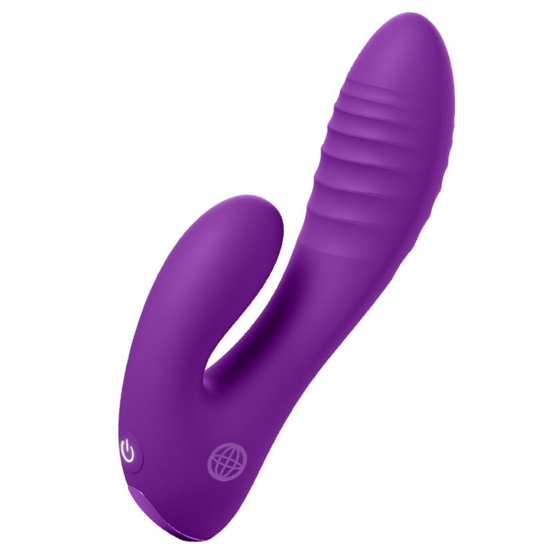 FANTASY FOR HER - SECRET LOVER DOPPELSPITZENVIBRATOR GY KLITORIS WIEDERAUFLADBAR LILA
