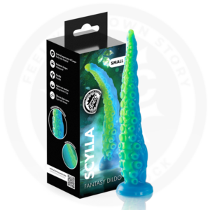 EPIC - SCYLLA DILDO DÜNNER TENTAKEL FLUORESZENZIERT KLEINE GRÖSSE