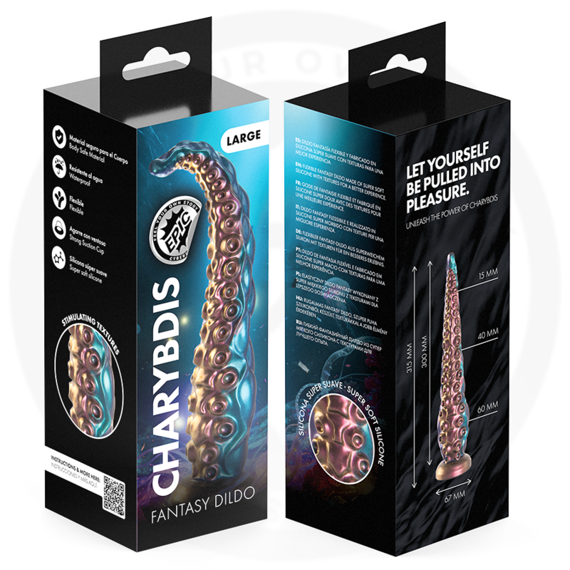 EPIC - CHARYBDIS-TENTAKEL-DILDO, GROSSE GRÖSSE