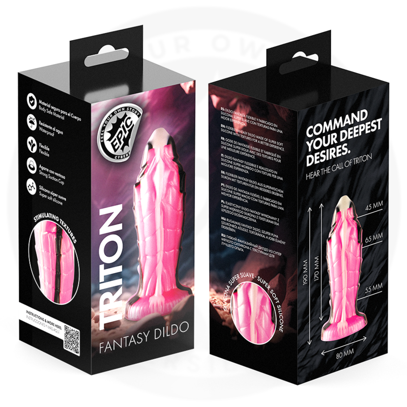 EPIC - TRITON DILDO DIE STÄRKE DES REPTILS