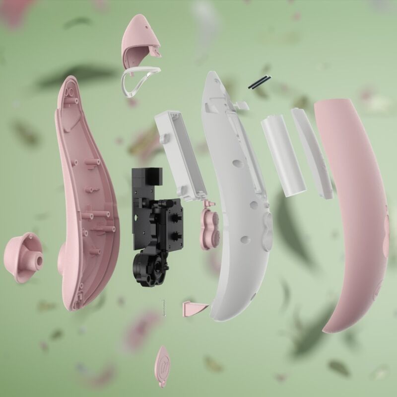 WOMANIZER - PREMIUM-ÖKO-SAUG-KLTORALSTIMULATOR MIT 12 INTENSITÄTSSTUFEN ROSE