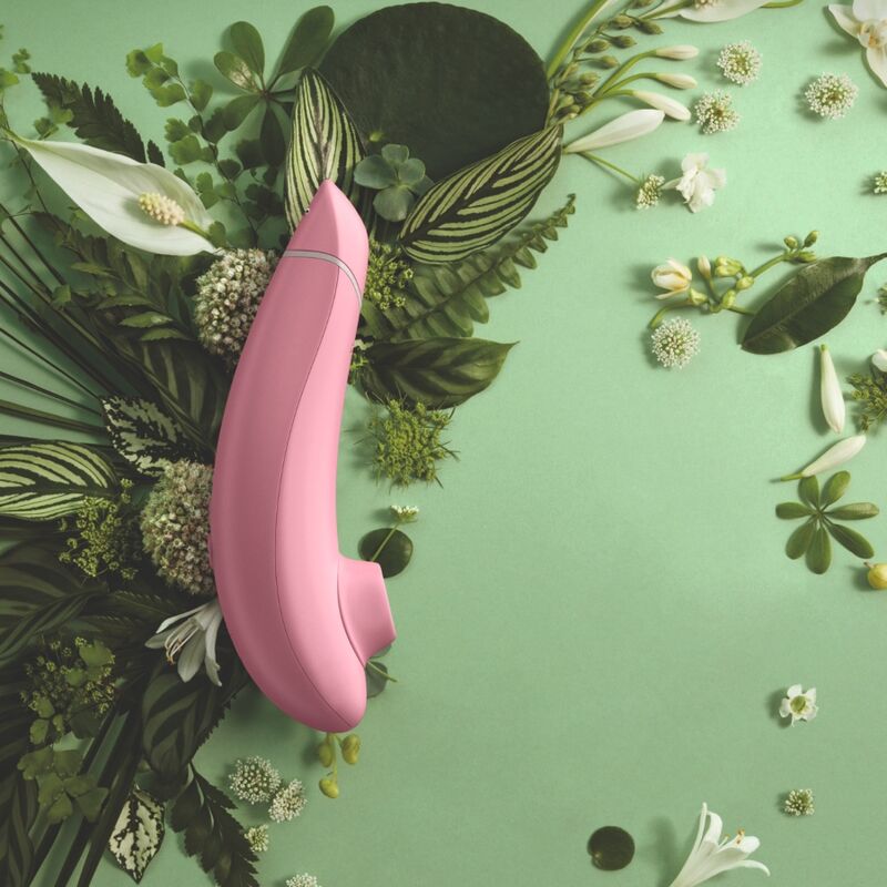 WOMANIZER - PREMIUM-ÖKO-SAUG-KLTORALSTIMULATOR MIT 12 INTENSITÄTSSTUFEN ROSE