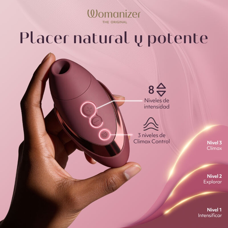 WOMANIZER - NEXT SUCTION CLITORAL STIMULATOR 14 INTENSITÄTSSTUFEN BORDEAUX