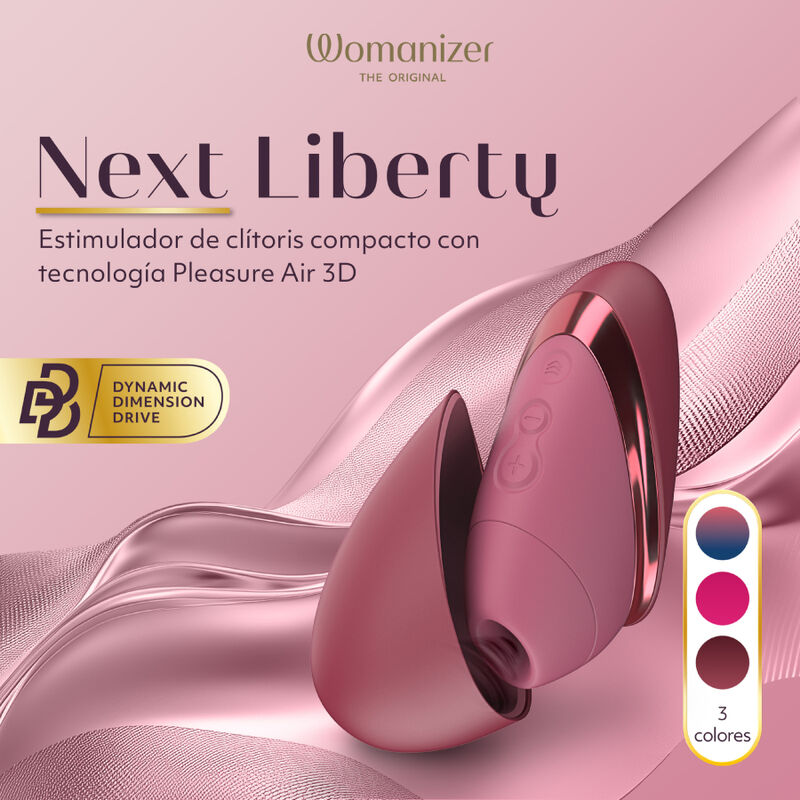 WOMANIZER - NEXT SUCTION CLITORAL STIMULATOR 14 INTENSITÄTSSTUFEN BORDEAUX