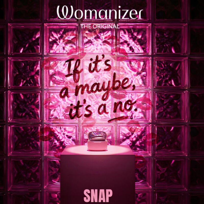 WOMANIZER - SAUGSTIMULATOR FÜR DIE KLITORIS, 6 INTENSITÄTSSTUFEN, GESCHMACK: ZERDRÜCKTE BEEREN
