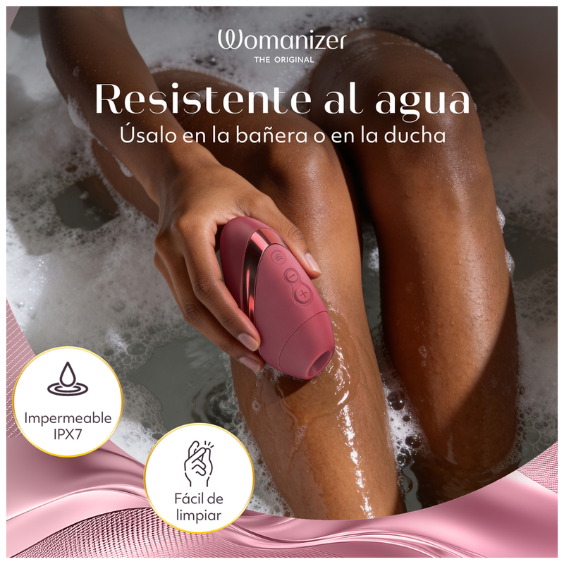 WOMANIZER - NEXT LIBERTY 3D PLEASURE AIR KLITORALSTIMULATOR BORDEAUX