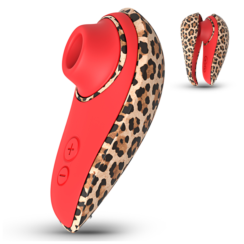 WOMANIZER - LIBERTY 2 SAUG-KLITORISSTIMULATOR, 8 INTENSITÄTSSTUFEN, LEOPARDENMUSTER