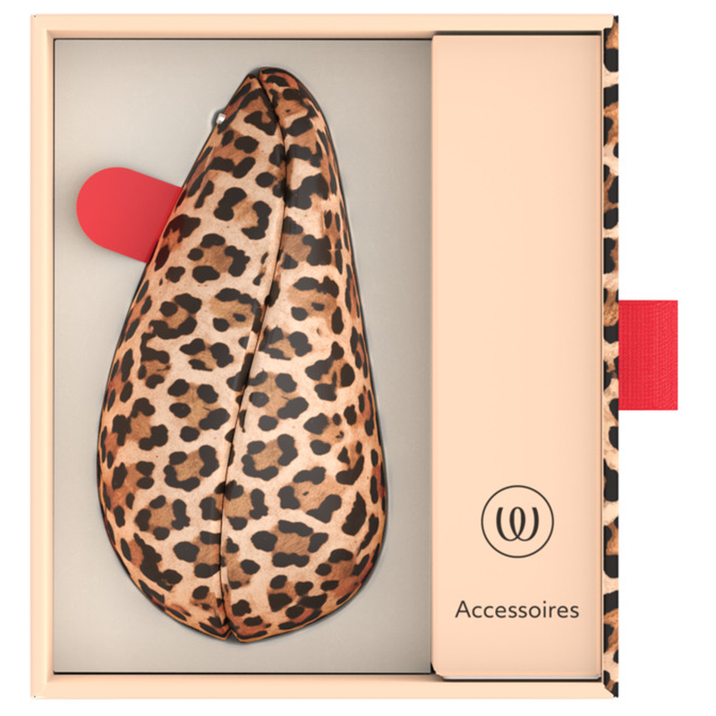 WOMANIZER - LIBERTY 2 SAUG-KLITORISSTIMULATOR, 8 INTENSITÄTSSTUFEN, LEOPARDENMUSTER