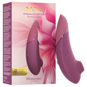 WOMANIZER - NEXT SUCTION CLITORAL STIMULATOR 14 INTENSITÄTSSTUFEN DUNKLES ROSA