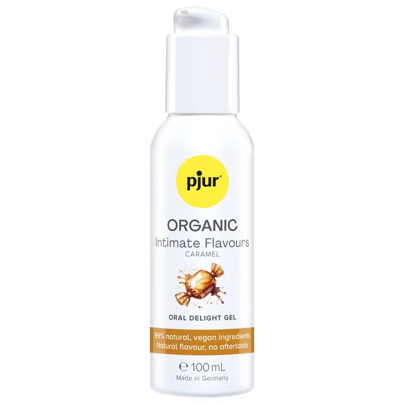 PJUR - BIO-LECKEREI-GEL MIT KARAMELL-GESCHMACK, 100 ML