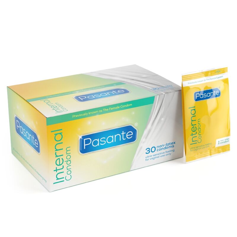 PASANTE - INNERE FRAUENKONDOMS, PACKUNG MIT 30 STÜCKEN