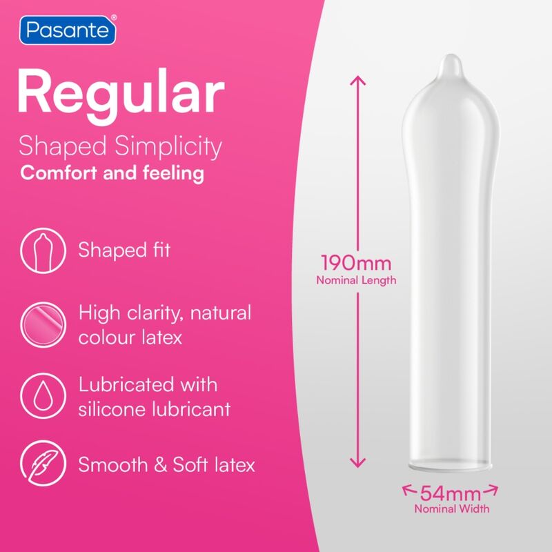 PASANTE - REGULAR KONDOME 12ER PACK