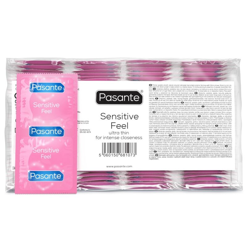 PASANTE - KONDOME SENSITIVE BEUTEL 144 EINHEITEN