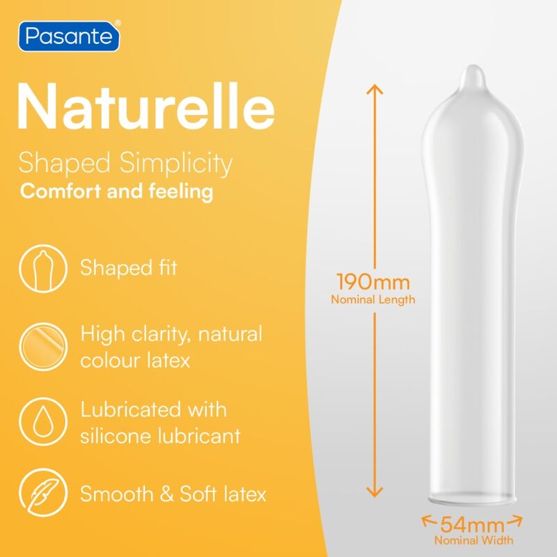 PASANTE - KONDOME ECO PACK NATURELLE BEUTEL 288 EINHEITEN