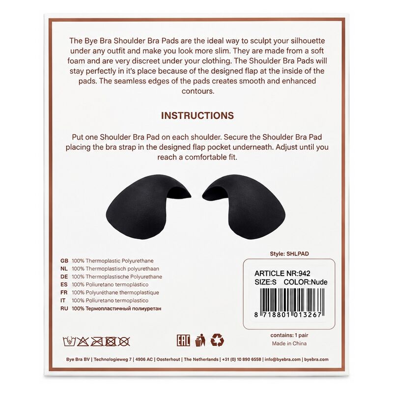 BYE-BRA - SCHULTERPROTEKTOREN UNTERSTÜTZEN BEIGE