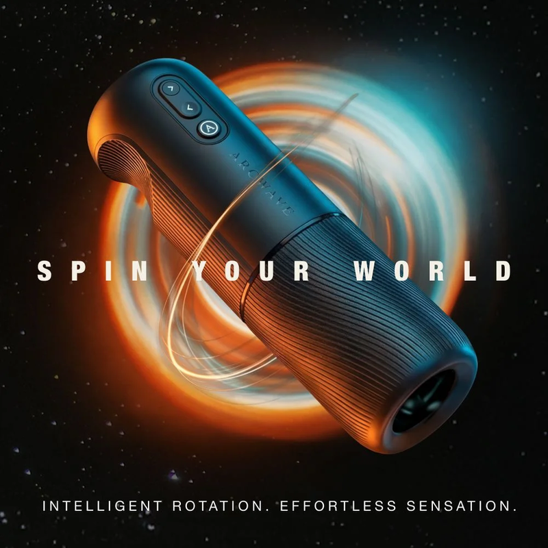 ARCWAVE - ORBIT 360° DREHBARER MÄNNLICHER MASTURBATOR MIT APP-STEUERUNG SCHWARZ