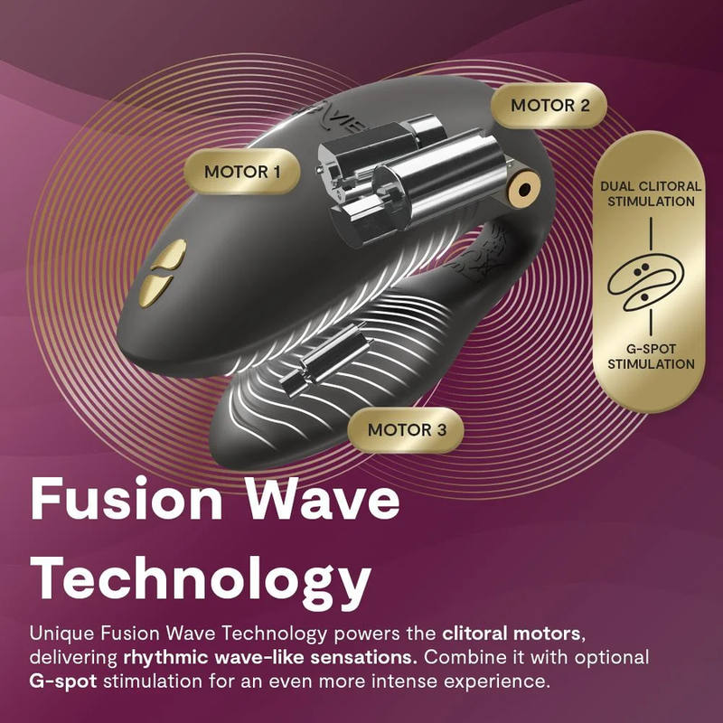 WE-VIBE - CHORUS PRO PREMIUM PAARVIBRATOR SATIN SCHWARZ