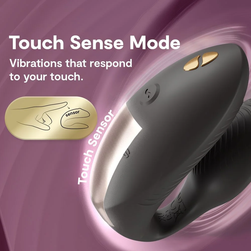 WE-VIBE - CHORUS PRO PREMIUM PAARVIBRATOR SATIN SCHWARZ