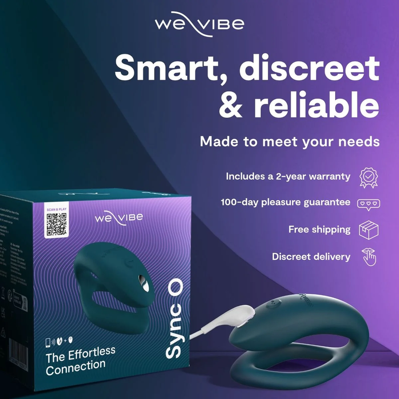 WE-VIBE - SYNC 2 VERSTELLBARER PAARVIBRATOR SAMTGRÜN
