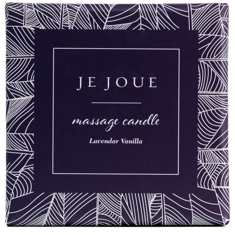 JE JOUE - MASSAGE CANDLE MASSAGEKERZE LAVENDEL UND VANILLE 160 G