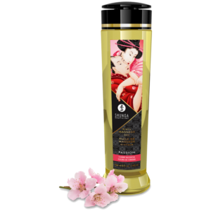 SHUNGA - PASSION EROTISCHES MASSAGEÖL KIRSCHBLÜTE 240 ML