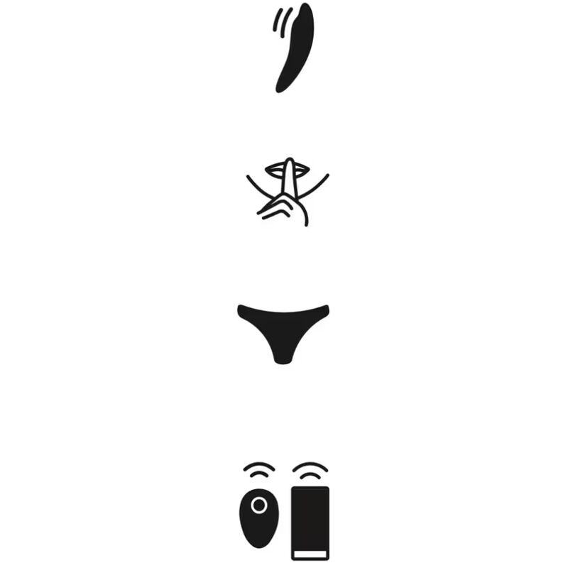 WE-VIBE - MOXIE + SCHWARZER KLITORALVIBRATOR