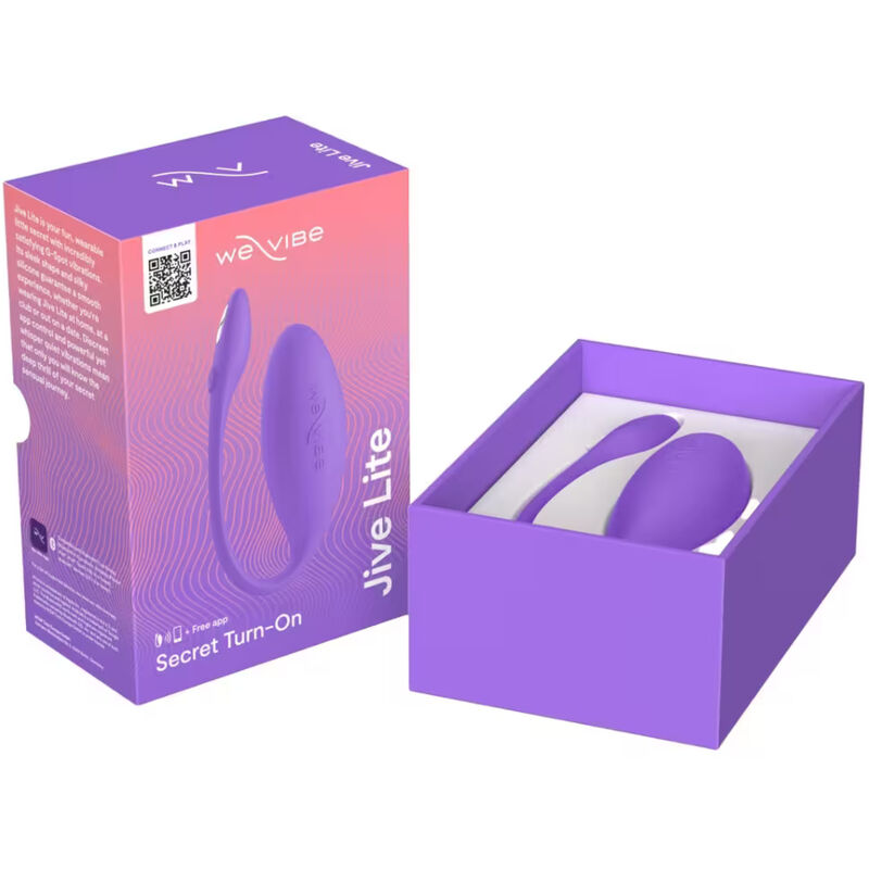 WE-VIBE - JIVE LITE APP-STEUERBARER TRAGBARER EIERVIBRATOR LILA
