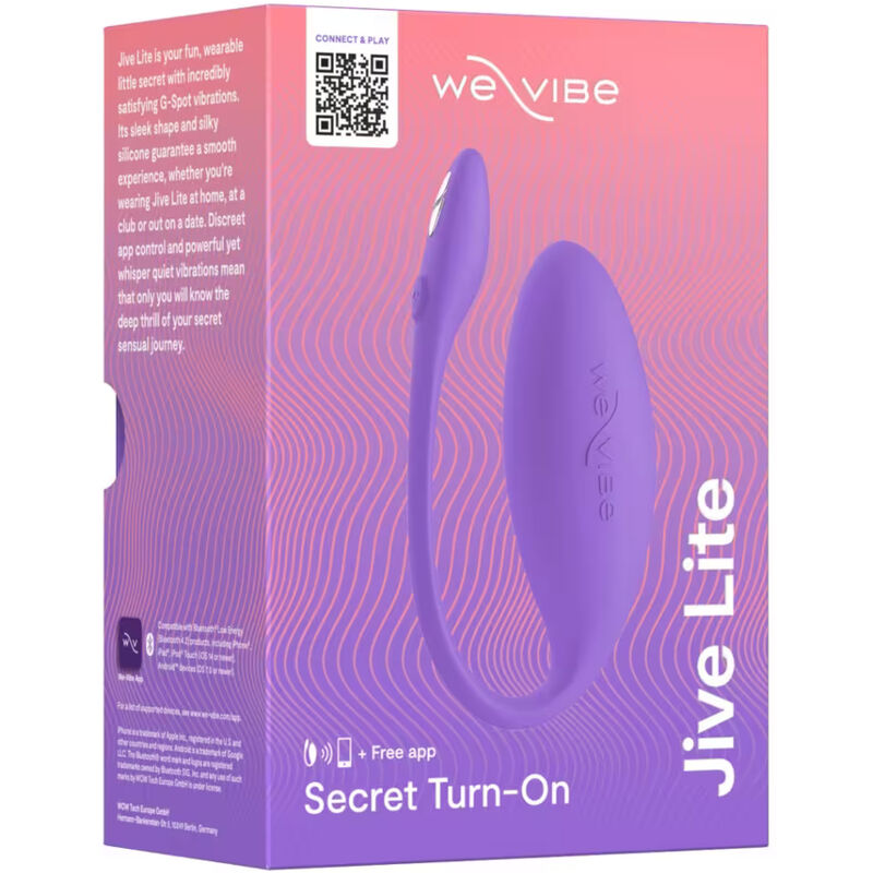 WE-VIBE - JIVE LITE APP-STEUERBARER TRAGBARER EIERVIBRATOR LILA