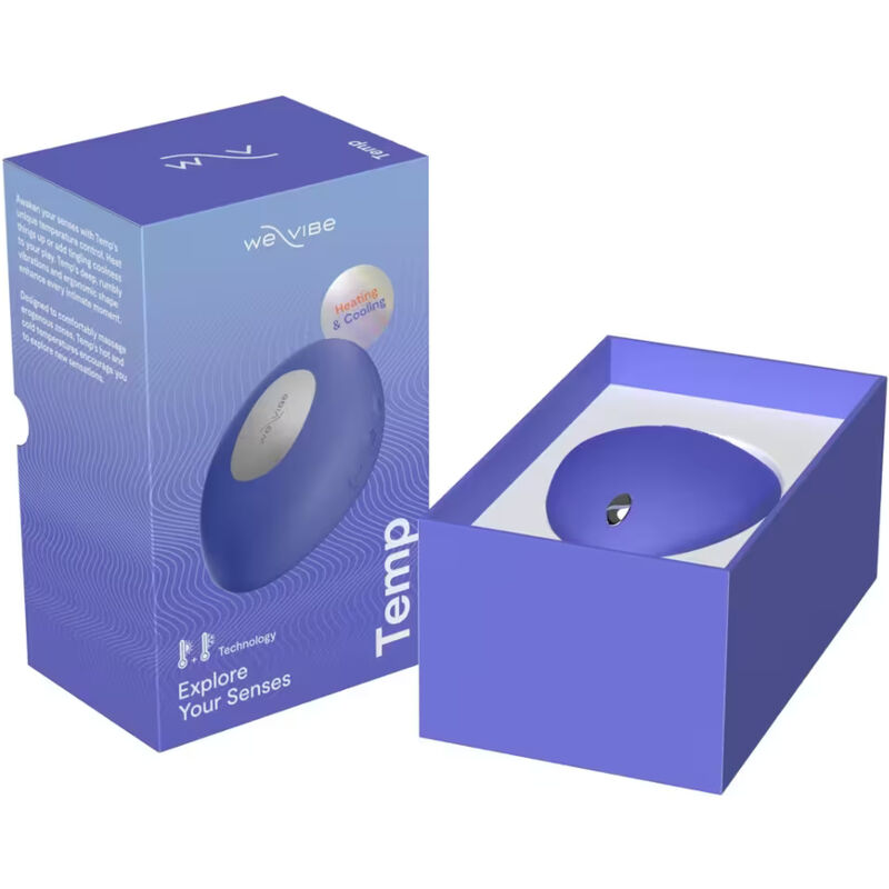 WE-VIBE - TEMPERATURHEIZ- UND -KÜHLVIBRATOR LAVENDELBLAU