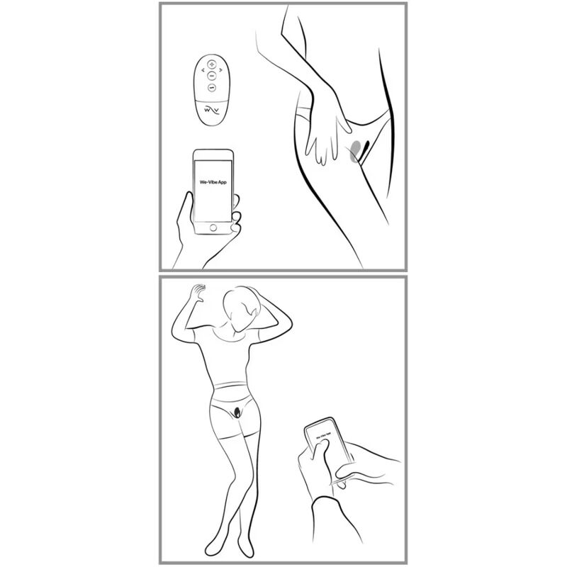 WE-VIBE - JIVE 2 TRAGBARER EIER-VIBRATOR, ELEKTRISCH, PINK