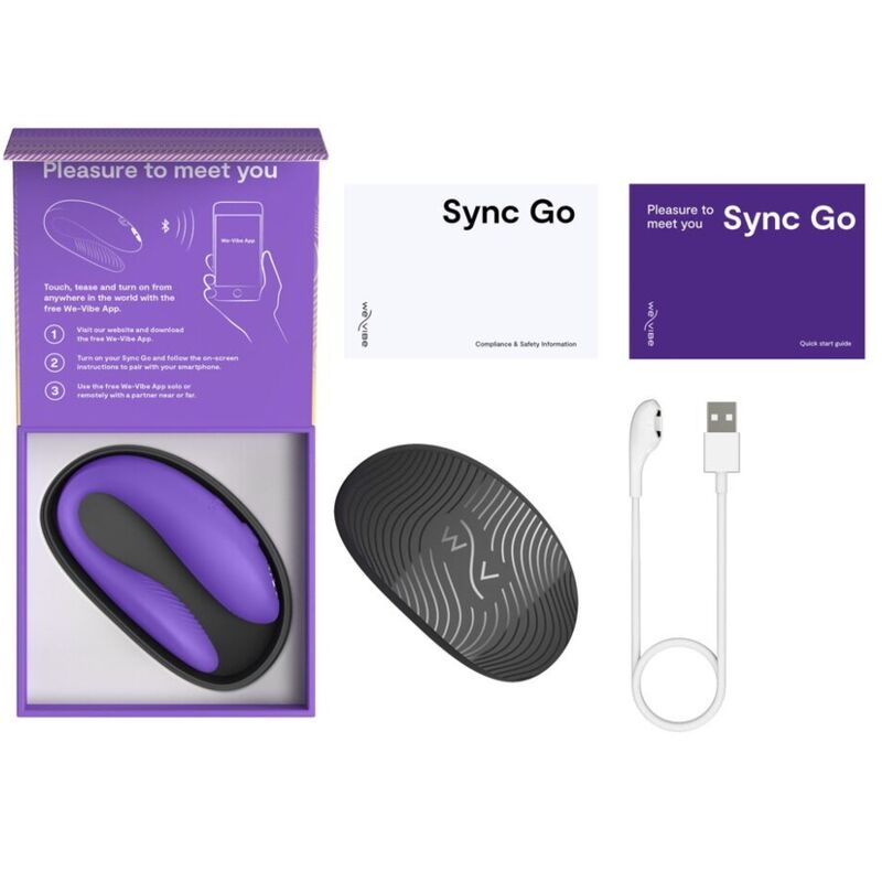 WE-VIBE - SYNC GO DUAL STIMULATOR VIOLETT