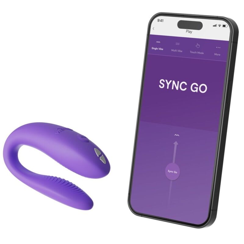 WE-VIBE - SYNC GO DUAL STIMULATOR VIOLETT