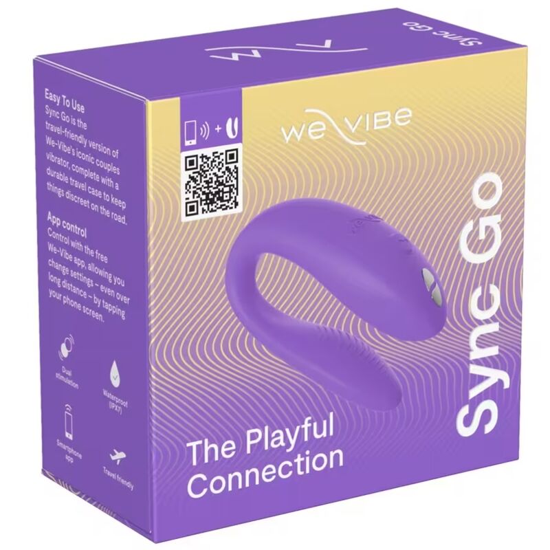 WE-VIBE - SYNC GO DUAL STIMULATOR VIOLETT