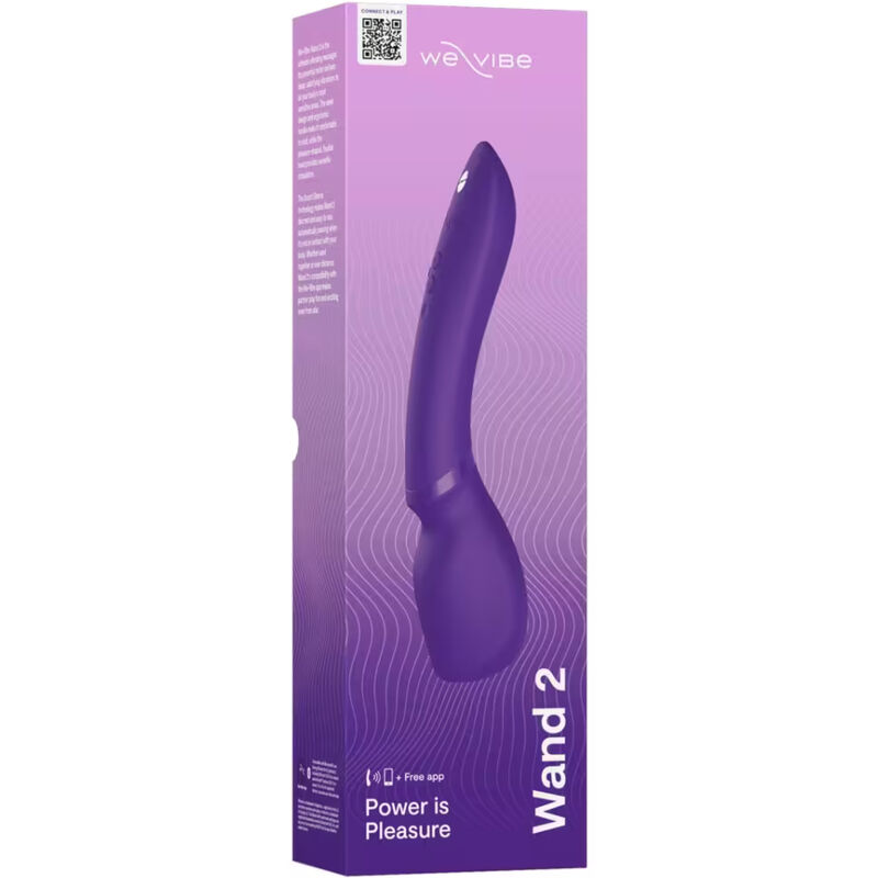 WE-VIBE - WAND 2 WIEDERAUFLADBARER KÖRPERMASSAGEGERÄT LILA