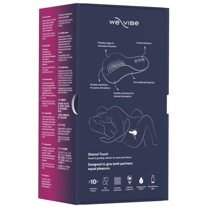 WE-VIBE - SHARED TOUCH DOPPELSEITIGER PAARVIBRATOR LILA