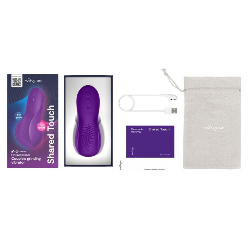 WE-VIBE - SHARED TOUCH DOPPELSEITIGER PAARVIBRATOR LILA