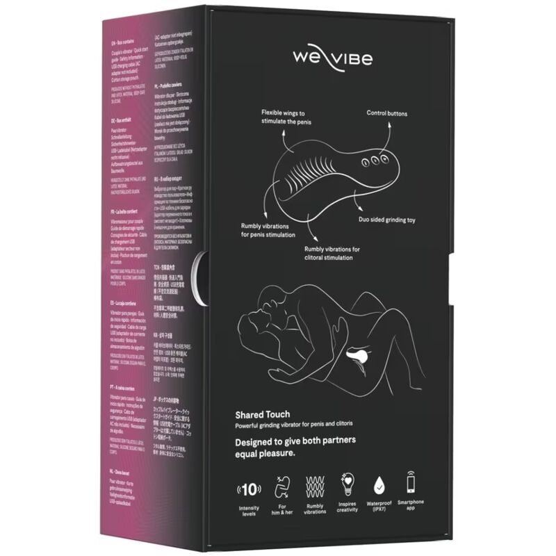 WE-VIBE - SHARED TOUCH DOPPELSEITIGER PAARVIBRATOR SCHWARZ