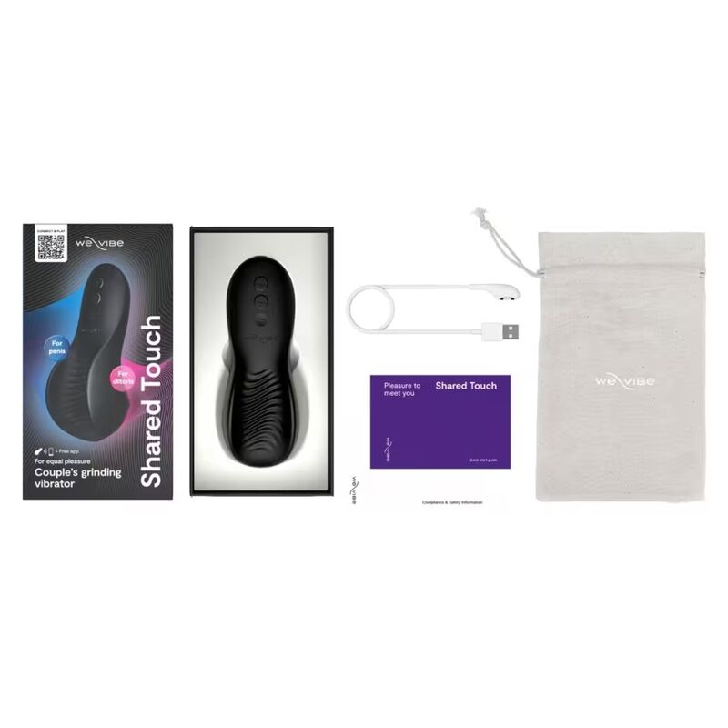 WE-VIBE - SHARED TOUCH DOPPELSEITIGER PAARVIBRATOR SCHWARZ