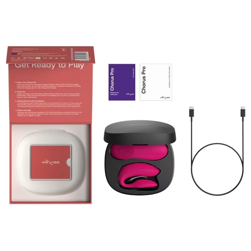 WE-VIBE - CHORUS PRO PREMIUM PAARVIBRATOR ELEKTRISCH PINK