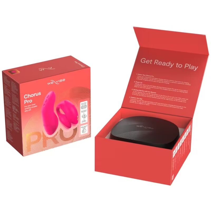 WE-VIBE - CHORUS PRO PREMIUM PAARVIBRATOR ELEKTRISCH PINK
