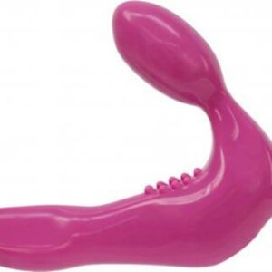 Infinity Vibrierender halterloser Strap-on - Rosa