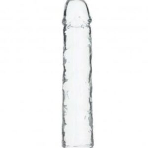 Crystal Addiction - Transparenter Dildo - 18 cm