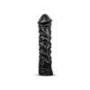 Realistischer XXL Dildo 33 cm – Schwarz