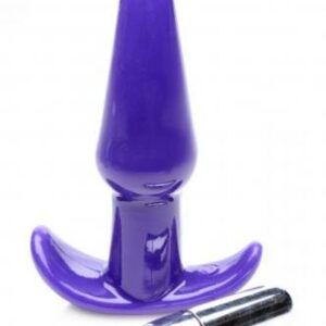 Smooth Vibrierender Analplug - Lila