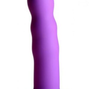 Squeeze-It gewellter Dildo - Lila